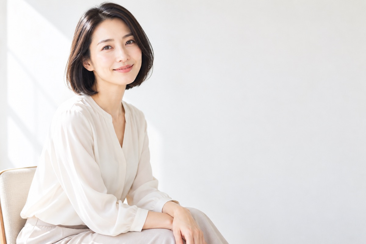 ChatGPTで作った、写真のような女性の画像
